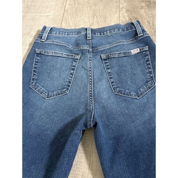 Joes Jeans High-Rise Freya Womens Denim Jeans Size 26 Medium Wash Frayed Hem - Picture 2 of 4